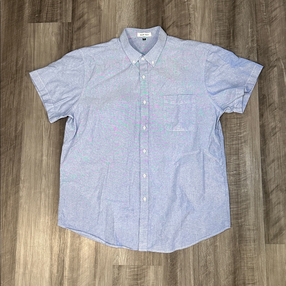 Muse Fath Cotton Short Sleeve Button - XL - Picture 2 of 7